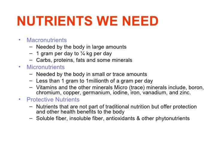 Download Macronutrients And Micronutrients List Pictures