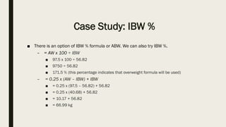 Nutrition calculations | PDF