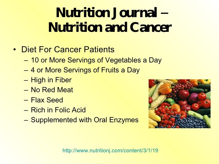 Nutrition & Cancer