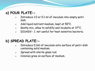 Nutrition, cultivation and isolation of bacteria | PPTX