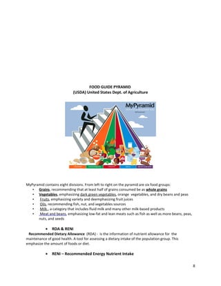 Nutrition & dietetics lecture compilation