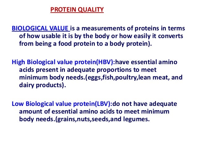 2 food sources of high biological value protein diet biological value of protein chart