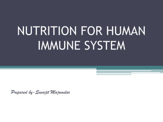 Nutrition for human immune system | PDF