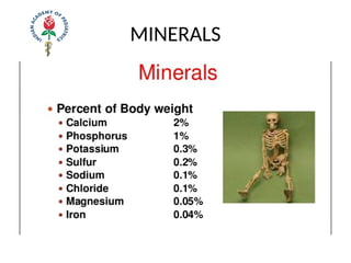 MINERALS
 