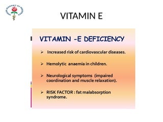 VITAMIN E
 