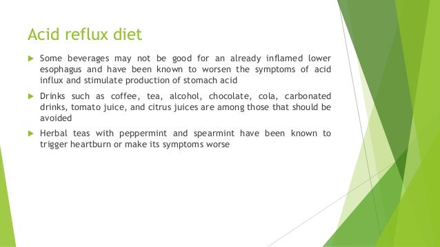 Nutrition Guide for Acid Reflux Diet