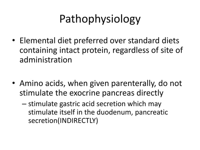 Nutrition in Acute Pancreatitis (According to ESPEN guidelines 2002 and ...