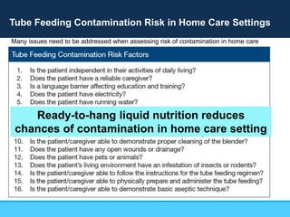 Nutrition in icu closed system nutrition benefits | PPTX