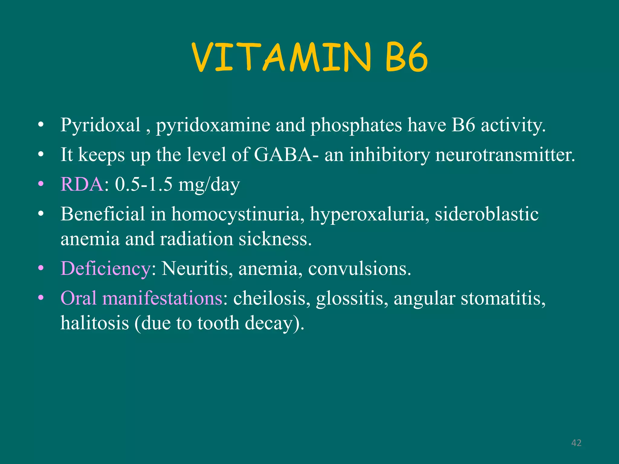 Nutrition in Oral Health of Children | PPTX