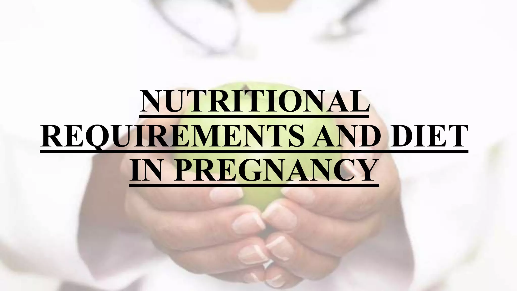 Image showcasing NUTRITION IN PREGNANCY, LACTATION AND NEW BORN | PPTX