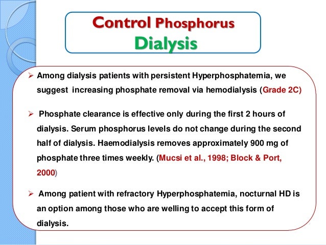 dialysis phosphorus marjorie qanon conspiracy sidebar hyperphosphatemia