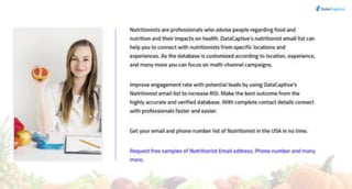 Nutritionist Emai List 
