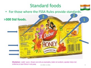 Label claim example