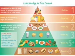 FOOD PYRAMID
 
