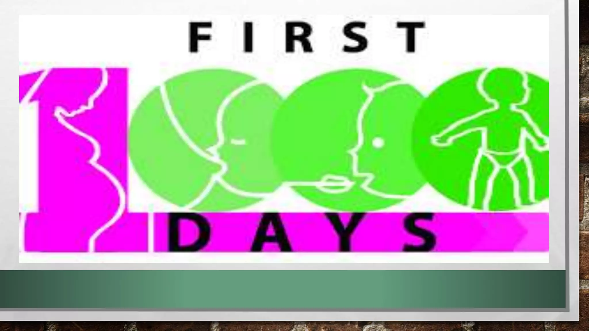 First 1000 days ni baby pahalagahan para sa malusog na kinabukasan pptx