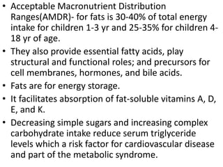 Nutrition in children | PPTX
