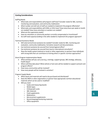Nutrition program design and planning | PDF