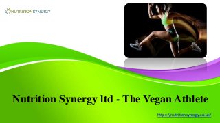 https://nutritionsynergy.co.uk/
Nutrition Synergy ltd - The Vegan Athlete
 