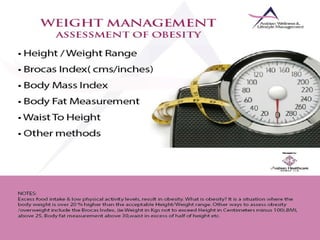 Nutrition & Weight Management