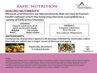 Nutrition & Weight Management