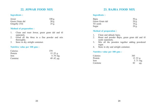 Nutritious+Recipes+English+Final india. pdf | PPT