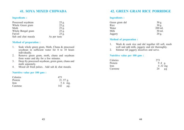 Nutritious+Recipes+English+Final india. pdf | PPT