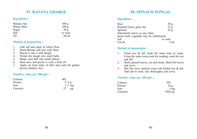 Nutritious+Recipes+English+Final india. pdf | PPT