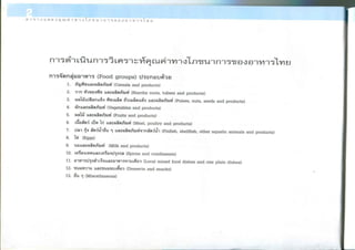 Nutritive values of foods