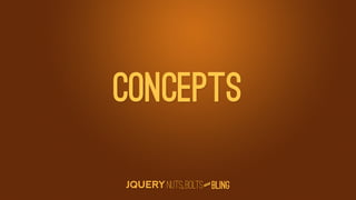 CONCEPTS

        D
     AN
 