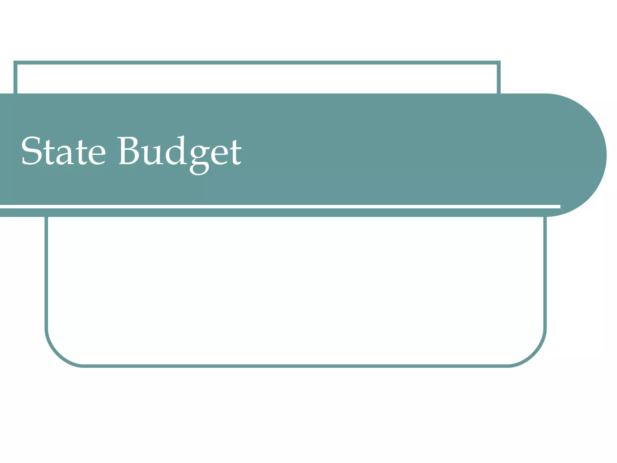State Budget 