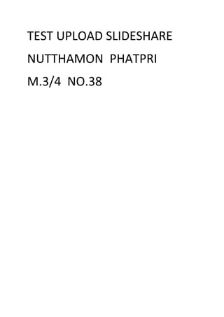 Nutthamon  m.3 4  no.38