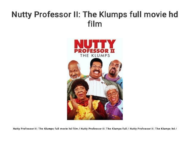 The Nutty Professor 2 Full Movie In Hindi