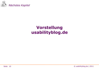 usabilityblog.de – von Nutzern beurteilt		037