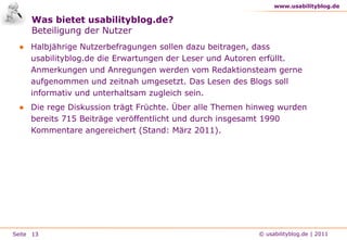 Kontaktdaten	046Zentrale Fragestellungender Nutzerbefragung4