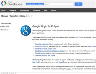 quinta-feira, 30 de maio de 13
 