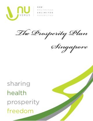 The Prosperity Plan
Singapore
sharing
health
prosperity
freedom
 