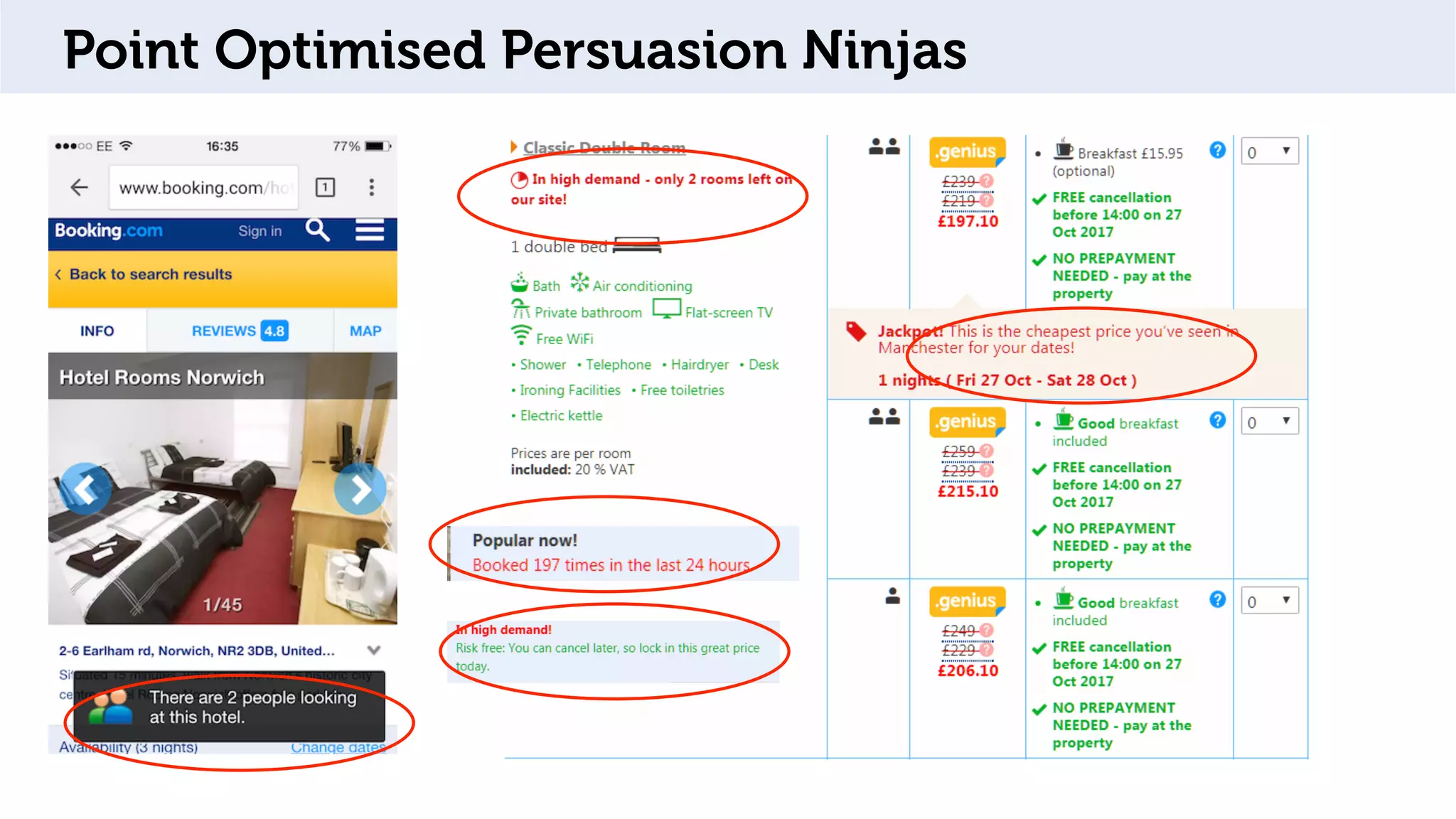 Point Optimised Persuasion Ninjas
 