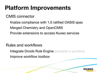 Custom security policies Provide new UIs Use Themes Manager 