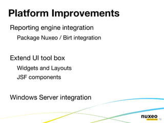 Custom tabs, buttons, links, views …   (Nuxeo Studio) 