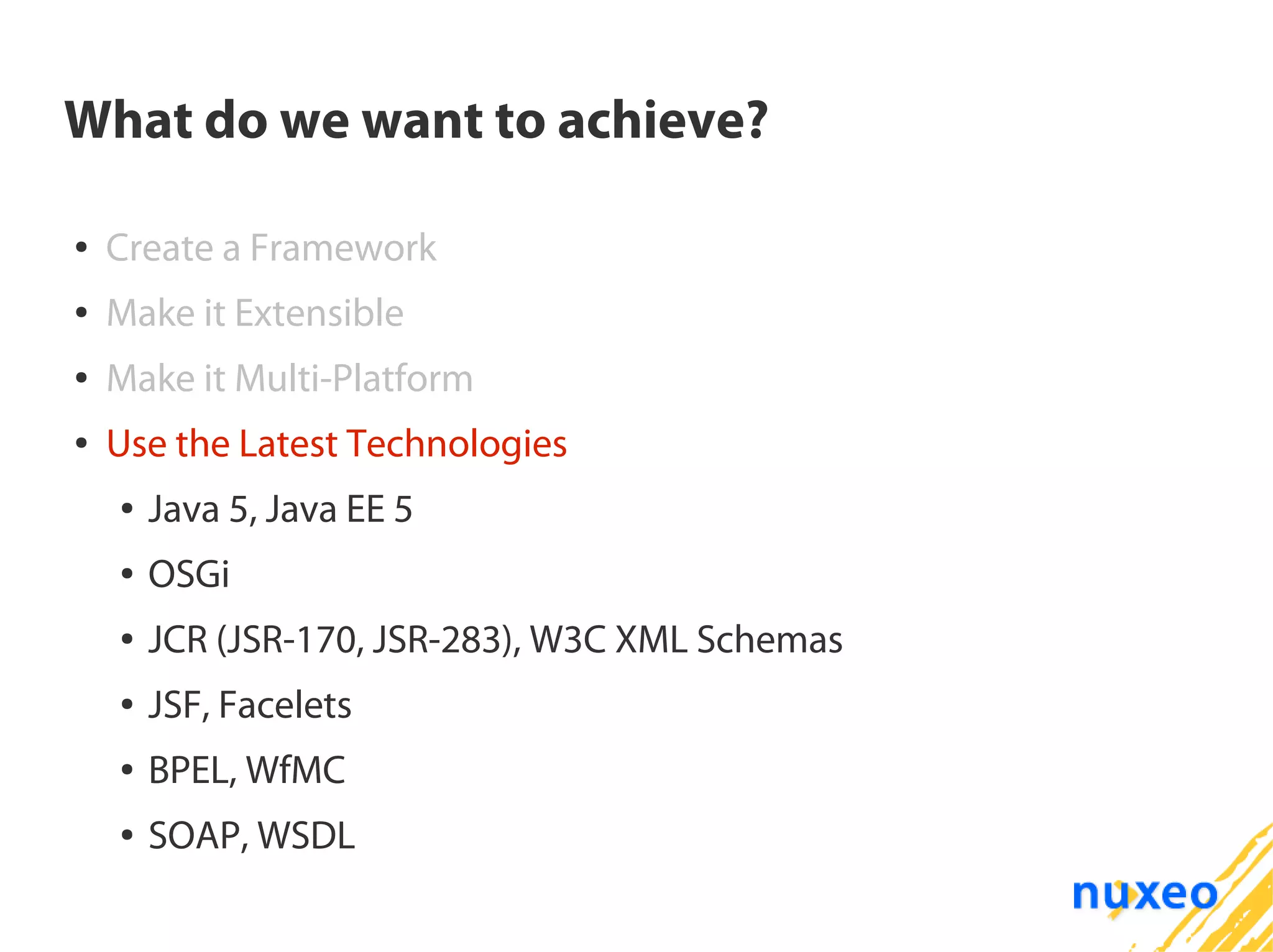 Nuxeo JavaOne 2007