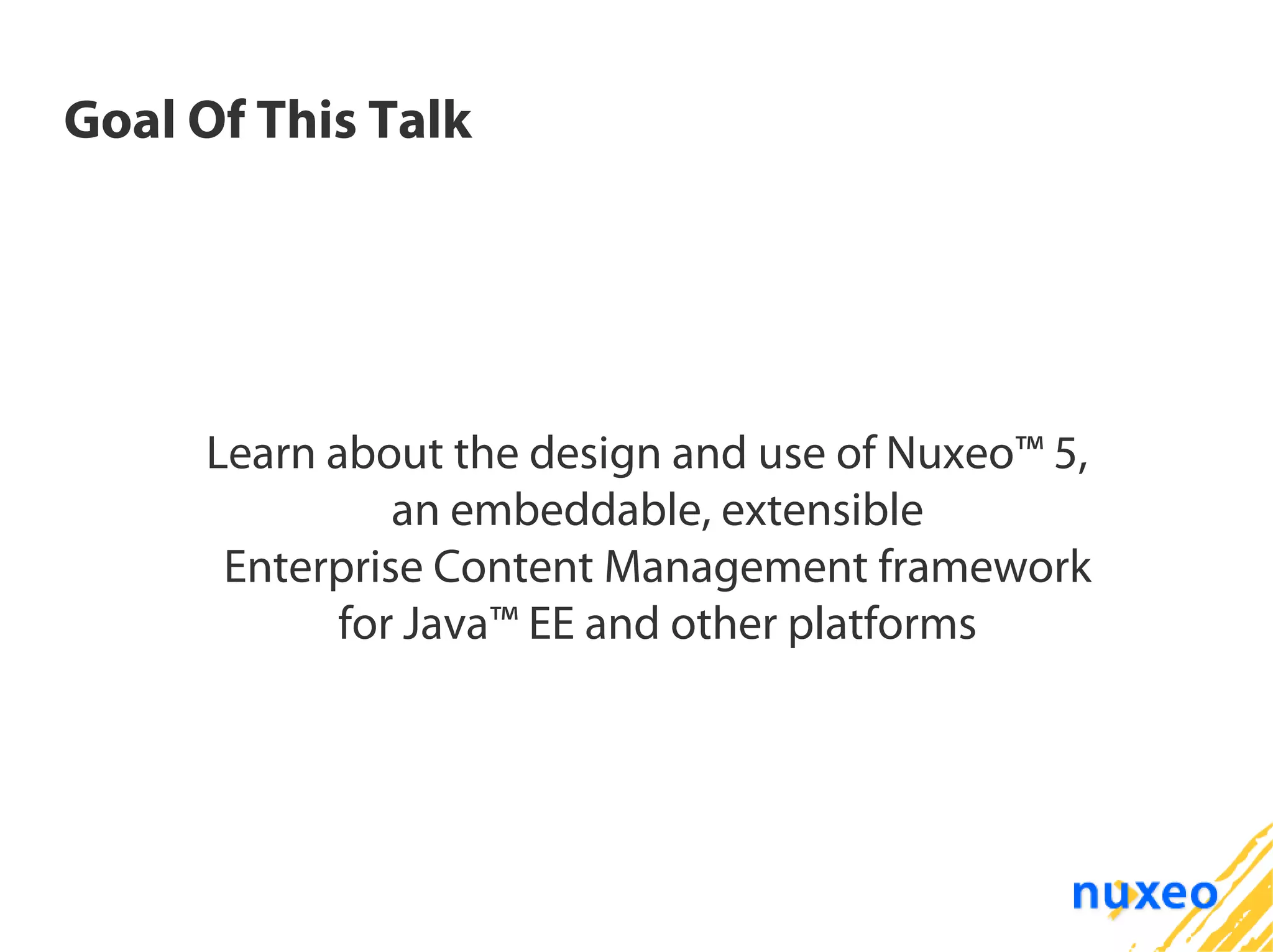 Nuxeo JavaOne 2007