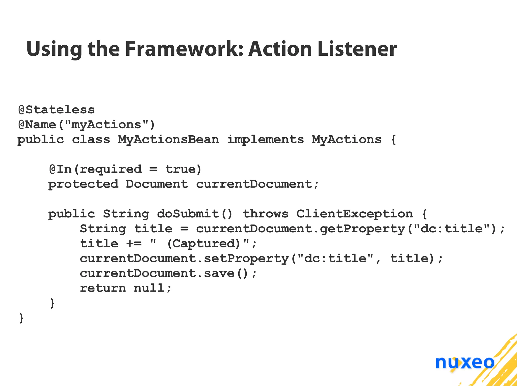 Nuxeo JavaOne 2007
