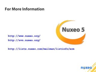 Nuxeo JavaOne 2007