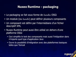 Nuxeo Runtime - Solutions Linux 2007 - version francaise