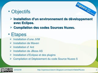 Nuxeo5 - Installation avec Eclipse
