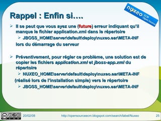 Nuxeo5 - Installation avec Eclipse