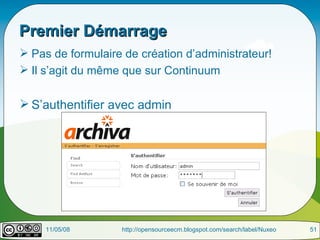 Nuxeo5 - Installation Integration Continue