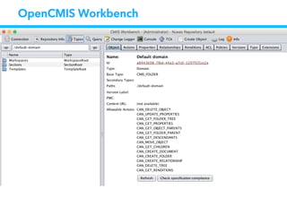 OpenCMIS Workbench
 
