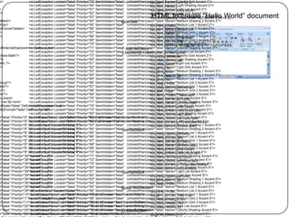 s/>                    <w:LsdException Locked="false" Priority="73" SemiHidden="false" UnhideWhenUsed="false" Name="Colorful Grid Accent 1"/>
                                                                                                          panose-1:2 4 5 3 5 4 6 3 2 4;
                       <w:LsdException Locked="false" Priority="60" SemiHidden="false" UnhideWhenUsed="false" Name="Light Shading Accent 2"/>
                                                                                                          mso-font-charset:0;
 >                     <w:LsdException Locked="false" Priority="61" SemiHidden="false" UnhideWhenUsed="false" Name="Light List Accent 2"/>
                                                                                                          mso-generic-font-family:roman;

                                                                                                       HTML to create “Hello World” document
s/>                    <w:LsdException Locked="false" Priority="62" SemiHidden="false" UnhideWhenUsed="false" Name="Light Grid Accent 2"/>
                                                                                                          mso-font-pitch:variable;
                       <w:LsdException Locked="false" Priority="63" SemiHidden="false" UnhideWhenUsed="false" Name="Medium Shading 1 Accent 2"/>415 0;}
                                                                                                          mso-font-signature:-536870145 1107305727 0 0
aMark/>                <w:LsdException Locked="false" Priority="64" SemiHidden="false" UnhideWhenUsed="false" Name="Medium Shading 2 Accent 2"/>
                                                                                    @font-face
 hSp/>                 <w:LsdException Locked="false" Priority="65" SemiHidden="false" UnhideWhenUsed="false" Name="Medium List 1 Accent 2"/>
                                                                                                          {font-family:Calibri;
edForcedTables/> <w:LsdException Locked="false" Priority="66" SemiHidden="false" UnhideWhenUsed="false" Name="Medium2 4; 2 Accent 2"/>
                                                                                                          panose-1:2 15 5 2 2 2 4 3 List
  >                    <w:LsdException Locked="false" Priority="67" SemiHidden="false" UnhideWhenUsed="false" Name="Medium Grid 1 Accent 2"/>
                                                                                                          mso-font-charset:0;
 />                    <w:LsdException Locked="false" Priority="68" SemiHidden="false" UnhideWhenUsed="false" Name="Medium Grid 2 Accent 2"/>
                                                                                                          mso-generic-font-family:swiss;
                       <w:LsdException Locked="false" Priority="69" SemiHidden="false" UnhideWhenUsed="false" Name="Medium Grid 3 Accent 2"/>
                                                                                                          mso-font-pitch:variable;
                       <w:LsdException Locked="false" Priority="70" SemiHidden="false" UnhideWhenUsed="false" Name="Dark List Accent 2"/>
                                                                                                          mso-font-signature:-520092929 1073786111 9 0 415 0;}
 oftInternetExplorer4</w:BrowserLevel>
                       <w:LsdException Locked="false" Priority="71" SemiHidden="false" Style Definitions */
                                                                                     /* UnhideWhenUsed="false" Name="Colorful Shading Accent 2"/>
                       <w:LsdException Locked="false" Priority="72" SemiHidden="false" UnhideWhenUsed="false"div.MsoNormal List Accent 2"/>
                                                                                     p.MsoNormal, li.MsoNormal, Name="Colorful
 mbria Math"/>         <w:LsdException Locked="false" Priority="73" SemiHidden="false" UnhideWhenUsed="false" Name="Colorful Grid Accent 2"/>
                                                                                                          {mso-style-unhide:no;
  "/>                  <w:LsdException Locked="false" Priority="60" SemiHidden="false" UnhideWhenUsed="false" Name="Light Shading Accent 3"/>
                                                                                                          mso-style-qformat:yes;
#45;-"/>               <w:LsdException Locked="false" Priority="61" SemiHidden="false" UnhideWhenUsed="false" Name="Light List Accent 3"/>
                                                                                                          mso-style-parent:"";
"/>                    <w:LsdException Locked="false" Priority="62" SemiHidden="false" UnhideWhenUsed="false" Name="Light Grid Accent 3"/>
                                                                                                          margin-top:0in;
                       <w:LsdException Locked="false" Priority="63" SemiHidden="false" UnhideWhenUsed="false" Name="Medium Shading 1 Accent 3"/>
                                                                                                          margin-right:0in;
                       <w:LsdException Locked="false" Priority="64" SemiHidden="false" UnhideWhenUsed="false" Name="Medium Shading 2 Accent 3"/>
                                                                                                          margin-bottom:10.0pt;
                       <w:LsdException Locked="false" Priority="65" SemiHidden="false" UnhideWhenUsed="false" Name="Medium List 1 Accent 3"/>
                                                                                                          margin-left:0in;
Group"/>               <w:LsdException Locked="false" Priority="66" SemiHidden="false" UnhideWhenUsed="false" Name="Medium List 2 Accent 3"/>
                                                                                                          line-height:115%;
 440"/>                <w:LsdException Locked="false" Priority="67" SemiHidden="false" UnhideWhenUsed="false" Name="Medium Grid 1 Accent 3"/>
                                                                                                          mso-pagination:widow-orphan;
 p"/>                  <w:LsdException Locked="false" Priority="68" SemiHidden="false" UnhideWhenUsed="false" Name="Medium Grid 2 Accent 3"/>
                                                                                                          font-size:11.0pt;
Ovr"/>                 <w:LsdException Locked="false" Priority="69" SemiHidden="false" UnhideWhenUsed="false" Name="Medium Grid 3 Accent 3"/>
                                                                                                          font-family:"Calibri","sans-serif";
ocument>               <w:LsdException Locked="false" Priority="70" SemiHidden="false" UnhideWhenUsed="false" Name="Dark List Accent 3"/>
                                                                                                          mso-ascii-font-family:Calibri;
   mso 9]><xml>        <w:LsdException Locked="false" Priority="71" SemiHidden="false" UnhideWhenUsed="false" Name="Colorful Shading Accent 3"/>
                                                                                                          mso-ascii-theme-font:minor-latin;
edState="false" DefUnhideWhenUsed="true"
                       <w:LsdException Locked="false" Priority="72" SemiHidden="false" UnhideWhenUsed="false" Name="Colorful List Accent 3"/>
                                                                                                          mso-fareast-font-family:Calibri;
 efQFormat="false" DefPriority="99" Locked="false" Priority="73" SemiHidden="false" UnhideWhenUsed="false" Name="Colorful Grid Accent 3"/>
                       <w:LsdException                                                                    mso-fareast-theme-font:minor-latin;
                       <w:LsdException Locked="false" Priority="60" SemiHidden="false" UnhideWhenUsed="false" Name="Light Shading Accent 4"/>
                                                                                                          mso-hansi-font-family:Calibri;
 ="false" Priority="0" SemiHidden="false" UnhideWhenUsed="false" QFormat="true" Name="Normal"/> mso-hansi-theme-font:minor-latin; 4"/>
                       <w:LsdException Locked="false" Priority="61" SemiHidden="false" UnhideWhenUsed="false" Name="Light List Accent
 ="false" Priority="9" SemiHidden="false" UnhideWhenUsed="false" QFormat="true" Name="heading 1"/>
                       <w:LsdException Locked="false" Priority="62" SemiHidden="false" UnhideWhenUsed="false" Name="Light GridNew Roman";
                                                                                                          mso-bidi-font-family:"Times Accent 4"/>
 ="false" Priority="9" QFormat="true" Name="heading 2"/>
                       <w:LsdException Locked="false" Priority="63" SemiHidden="false" UnhideWhenUsed="false" Name="Medium Shading 1 Accent 4"/>
                                                                                                          mso-bidi-theme-font:minor-bidi;}
 ="false" Priority="9" QFormat="true" Name="heading 3"/>
                       <w:LsdException Locked="false" Priority="64" SemiHidden="false" UnhideWhenUsed="false" Name="Medium Shading 2 Accent 4"/>
                                                                                    .MsoChpDefault
 ="false" Priority="9" QFormat="true" Name="heading 4"/>
                       <w:LsdException Locked="false" Priority="65" SemiHidden="false" UnhideWhenUsed="false" Name="Medium List 1 Accent 4"/>
                                                                                                          {mso-style-type:export-only;
 ="false" Priority="9" QFormat="true" Name="heading 5"/>
                       <w:LsdException Locked="false" Priority="66" SemiHidden="false" UnhideWhenUsed="false" Name="Medium List 2 Accent 4"/>
                                                                                                          mso-default-props:yes;
 ="false" Priority="9" QFormat="true" Name="heading 6"/>
                       <w:LsdException Locked="false" Priority="67" SemiHidden="false" UnhideWhenUsed="false" Name="Medium Grid 1 Accent 4"/>
                                                                                                          mso-ascii-font-family:Calibri;
 ="false" Priority="9" QFormat="true" Name="heading 7"/>
                       <w:LsdException Locked="false" Priority="68" SemiHidden="false" UnhideWhenUsed="false" Name="Medium Grid 2 Accent 4"/>
                                                                                                          mso-ascii-theme-font:minor-latin;
 ="false" Priority="9" QFormat="true" Name="heading 8"/>
                       <w:LsdException Locked="false" Priority="69" SemiHidden="false" UnhideWhenUsed="false" Name="Medium Grid 3 Accent 4"/>
                                                                                                          mso-fareast-font-family:Calibri;
 ="false" Priority="9" QFormat="true" Name="heading 9"/>
                       <w:LsdException Locked="false" Priority="70" SemiHidden="false" UnhideWhenUsed="false" Name="Dark List Accent 4"/>
                                                                                                          mso-fareast-theme-font:minor-latin;
 ="false" Priority="39"<w:LsdException Locked="false" Priority="71" SemiHidden="false" UnhideWhenUsed="false" Name="Colorful Shading Accent 4"/>
                        Name="toc 1"/>                                                                    mso-hansi-font-family:Calibri;
 ="false" Priority="39"<w:LsdException Locked="false" Priority="72" SemiHidden="false" UnhideWhenUsed="false" Name="Colorful List Accent 4"/>
                        Name="toc 2"/>                                                                    mso-hansi-theme-font:minor-latin;
 ="false" Priority="39"<w:LsdException Locked="false" Priority="73" SemiHidden="false" UnhideWhenUsed="false" Name="Colorful Grid Accent 4"/>
                        Name="toc 3"/>                                                                    mso-bidi-font-family:"Times New Roman";
 ="false" Priority="39"<w:LsdException Locked="false" Priority="60" SemiHidden="false" UnhideWhenUsed="false" Name="Light Shading Accent 5"/>
                        Name="toc 4"/>                                                                    mso-bidi-theme-font:minor-bidi;}
 ="false" Priority="39"<w:LsdException Locked="false" Priority="61" SemiHidden="false" UnhideWhenUsed="false" Name="Light List Accent 5"/>
                        Name="toc 5"/>                                              .MsoPapDefault
 ="false" Priority="39"<w:LsdException Locked="false" Priority="62" SemiHidden="false" UnhideWhenUsed="false" Name="Light Grid Accent 5"/>
                        Name="toc 6"/>                                                                    {mso-style-type:export-only;
 ="false" Priority="39"<w:LsdException Locked="false" Priority="63" SemiHidden="false" UnhideWhenUsed="false" Name="Medium Shading 1 Accent 5"/>
                        Name="toc 7"/>                                                                    margin-bottom:10.0pt;
 ="false" Priority="39"<w:LsdException Locked="false" Priority="64" SemiHidden="false" UnhideWhenUsed="false" Name="Medium Shading 2 Accent 5"/>
                        Name="toc 8"/>                                                                    line-height:115%;}
 ="false" Priority="39"<w:LsdException Locked="false" Priority="65" SemiHidden="false" UnhideWhenUsed="false" Name="Medium List 1 Accent 5"/>
                        Name="toc 9"/>                                              @page WordSection1
 ="false" Priority="35"<w:LsdException Name="caption"/>
                        QFormat="true" Locked="false" Priority="66" SemiHidden="false" UnhideWhenUsed="false" Name="Medium List 2 Accent 5"/>
                                                                                                          {size:8.5in 11.0in;
 ="false" Priority="10"<w:LsdException Locked="false" Priority="67" SemiHidden="false" UnhideWhenUsed="false" Name="Medium Grid 1 Accent 5"/>
                        SemiHidden="false" UnhideWhenUsed="false" QFormat="true" Name="Title"/>           margin:1.0in 1.0in 1.0in 1.0in;
 ="false" Priority="1" Name="Default Paragraph Font"/>
                       <w:LsdException Locked="false" Priority="68" SemiHidden="false" UnhideWhenUsed="false" Name="Medium Grid 2 Accent 5"/>
                                                                                                          mso-header-margin:.5in;
 ="false" Priority="11"<w:LsdException Locked="false" Priority="69" SemiHidden="false" UnhideWhenUsed="false" Name="Medium Grid 3 Accent 5"/>
                        SemiHidden="false" UnhideWhenUsed="false" QFormat="true" Name="Subtitle"/> mso-footer-margin:.5in;
 ="false" Priority="22"<w:LsdException Locked="false" Priority="70" SemiHidden="false" UnhideWhenUsed="false" Name="Dark List Accent 5"/>
                        SemiHidden="false" UnhideWhenUsed="false" QFormat="true" Name="Strong"/> mso-paper-source:0;}
 ="false" Priority="20"<w:LsdException Locked="false" Priority="71" SemiHidden="false" UnhideWhenUsed="false" Name="Colorful Shading Accent 5"/>
                        SemiHidden="false" UnhideWhenUsed="false" QFormat="true" Name="Emphasis"/>
                                                                                    div.WordSection1
 ="false" Priority="59"<w:LsdException Locked="false" Priority="72" SemiHidden="false" UnhideWhenUsed="false" Name="Colorful List Accent 5"/>
                        SemiHidden="false" UnhideWhenUsed="false" Name="Table Grid"/>                     {page:WordSection1;}
 