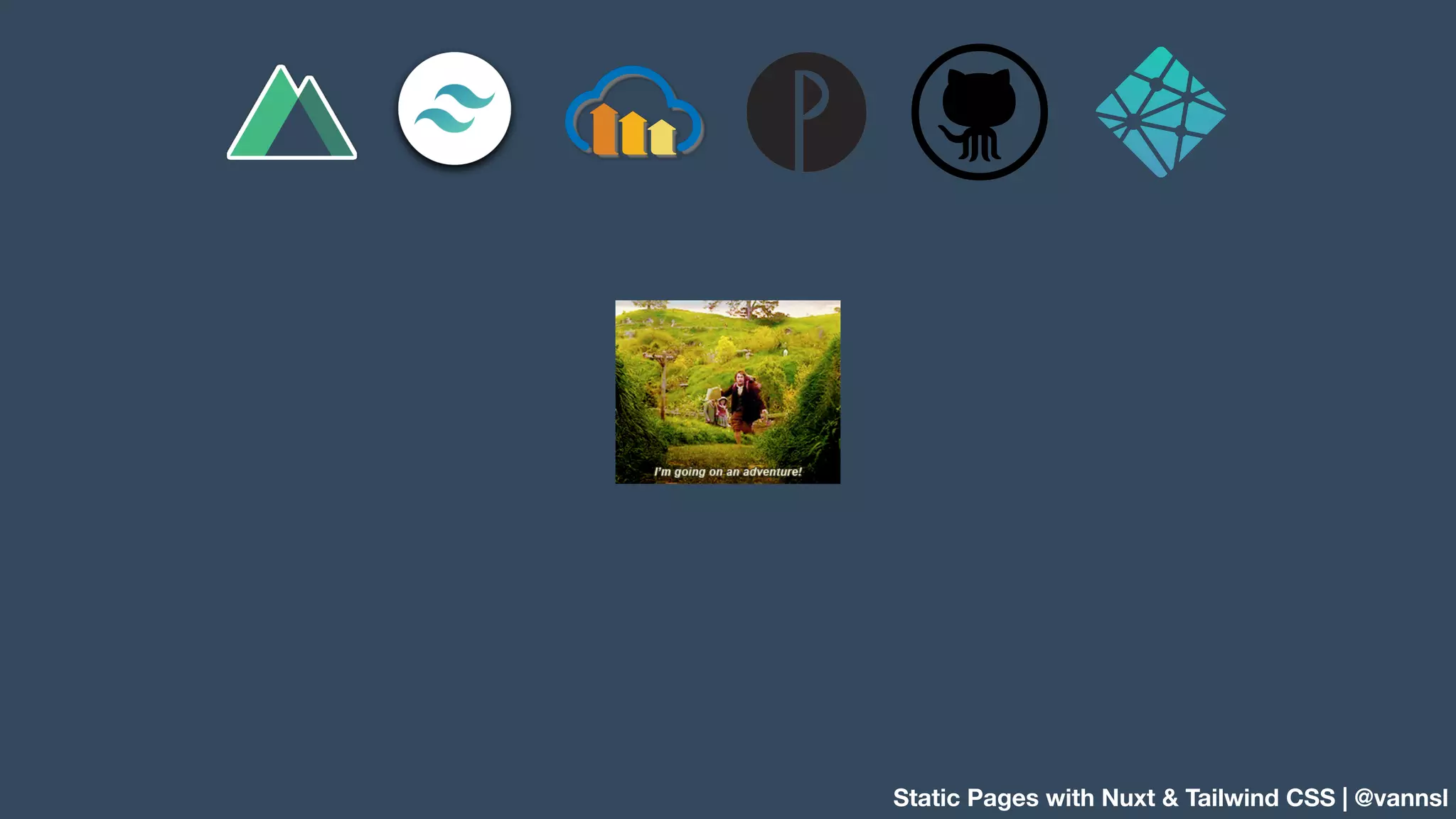 Static Pages with Nuxt & Tailwind CSS | @vannsl 